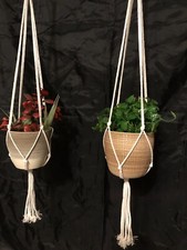 Macrame Plant Hanger Garden Hanging Planter Basket Rope Flower Pot Holder Decor.