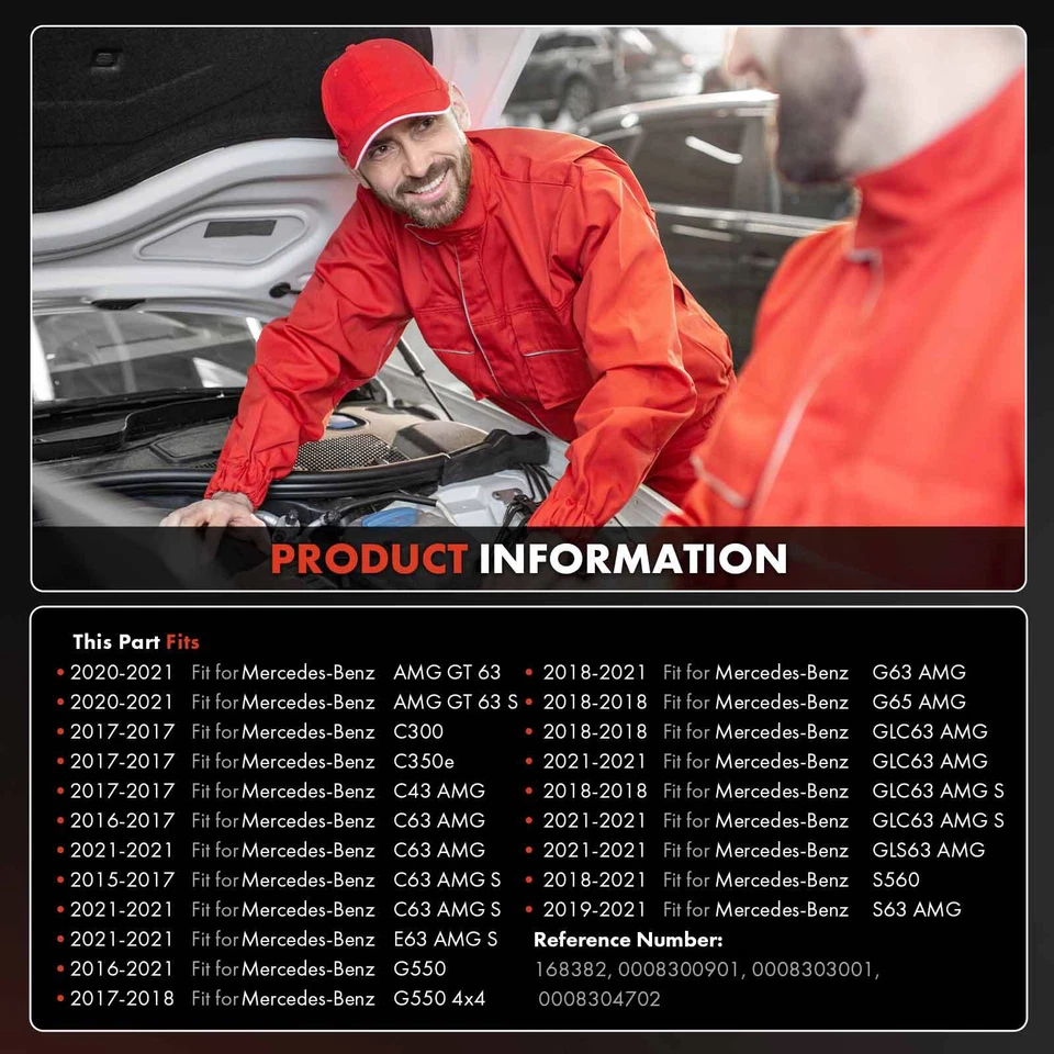 Nuevo compresor de aire acondicionado para Mercedes-Benz C300 C43 AMG GLC63 AMG S560 S63 AMG 7SES17C Foto 2 de 4