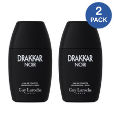 Drakkar Noir Eau de Toilette Spray 1.7 oz 2 Pack New
