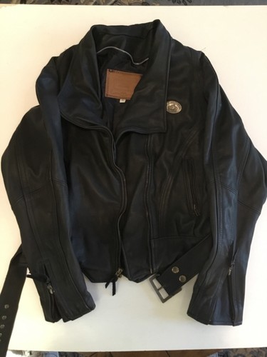 Walter Dyer Leather Jacket Small Harley Davidson a