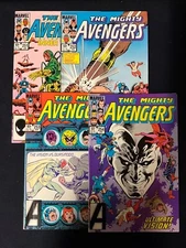 Avengers #251-254, Vision takes over world, 4-issue lot
