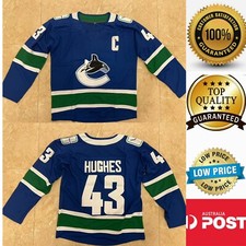Ice Hockey jerseys,Vancouver Canucks #43 Quinn Hughes jersey, AU stock,Express