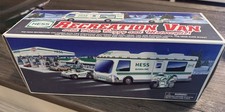 1998 Hess Recreation Van with Dune Buggy and Motorcycle Original Packaging
