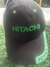 Hitachi Trucker/Baseball Cap Black & Green Made By The Game
