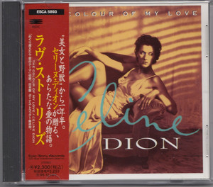 Celine Dion the Colour of My Love | eBay