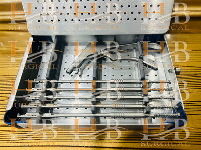 Interlaminar Kerrison Rotating Rongeur Set Spine Surgery Orthopedic Instruments