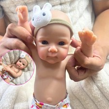 Mini 13 Zoll entzückende Bettie Reborn voll festes Silikon Baby Puppe waschbarer Körper
