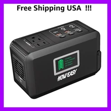 24000mAh Portable Solar Generator - Compact Power Bank for Camping & Emergencies