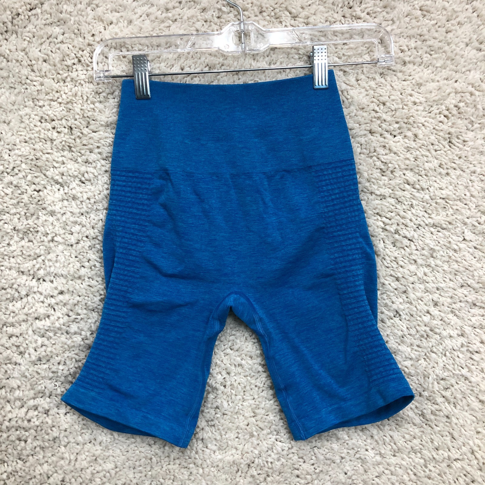 Alphalete Shorts Small Adult Blue Pull On Athletic Performance Stretch Womens S