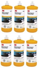 3M Rubbing Compound Liquid 1 Quart 05973 6 Pack 