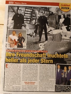 dietmar schönherr und Wolfgang Völz Orion Raumpatrouille 1 Bericht