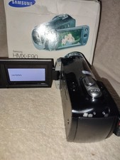 Samsung HMX F90 Camcorder Handheld High Definition 52x Optical Zoom Tested