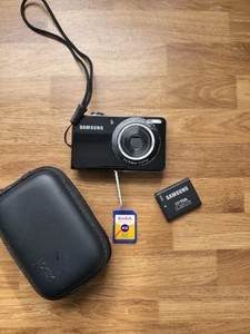 Samsung PL100 12.2MP Digital Camera, front LCD Display for selfie