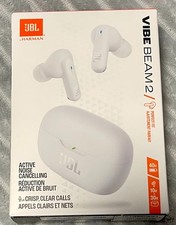 JBL Vibe Beam True Wireless In-Ear Headphones - White JBLVBEAMWHTAM
