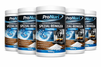 PN Spezial Reiniger für Kaffeemaschine Kaffeevollautomaten 5x 1 Kg in Pulverform