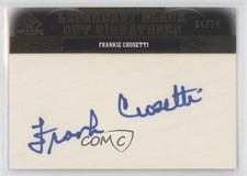 2011 SP Legendary Cuts Black Cut Signatures 5/34 Frank Crosetti #NY-FC Auto uk2