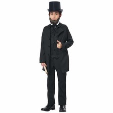 Abraham Lincoln Andrew Jackson US President Historical Child Boys Costume