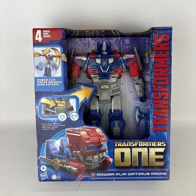 Transformers One Movie Power Flip Optimus Prime (Orion Pax) 10'' Action Figure