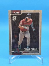 Corbin Carroll 2026 Topps Series 1 #314 Wood Parallel 21/25 Arizona Diamondbacks
