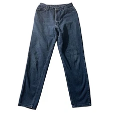 Vintage Gitano Jeans Women 14 Long Blue High Waist Mom Straight Retro 90s Basic