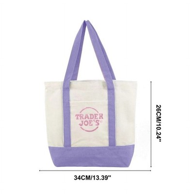 Trader Joe's Mini Tote Bag Flieder / Hellviolett - LIMITED EDITION Unauffindbar