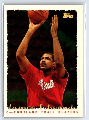 1994-95 Topps - Spectralight #288 James Edwards