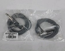 Telex CMT-2 Telethin Cord 5ft Cable With 1/4in Straight Plug 2Lot G076