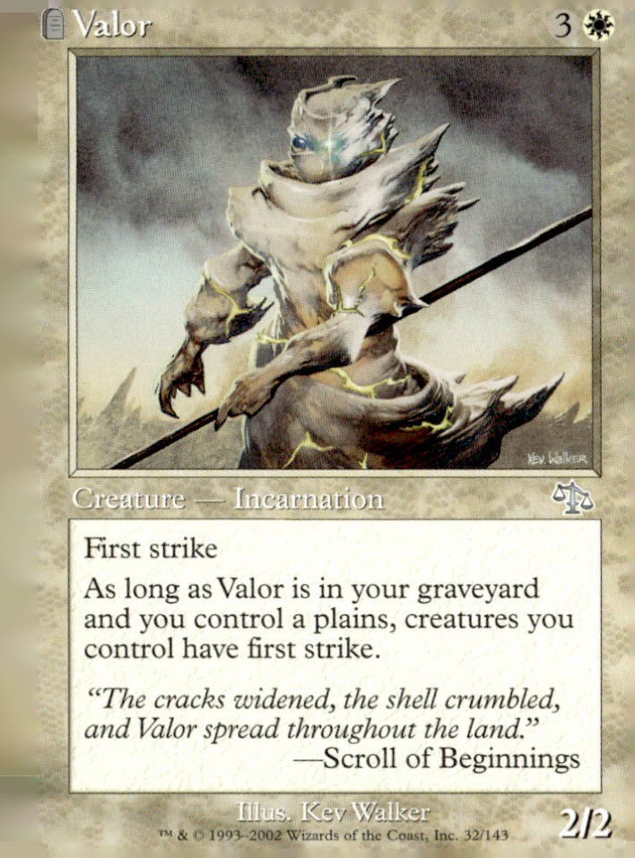 Judgment #32 Valor