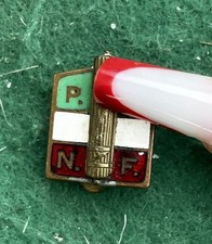 distintivo pin Spilla Propaganda Italia Tricolore Ventennio PNF