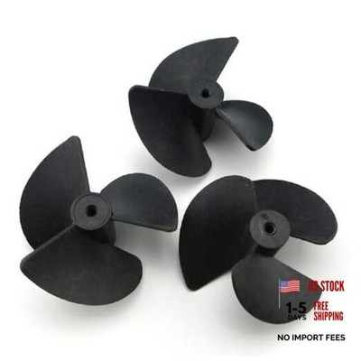 12pcs RC Boat Propellers 3-Vanes Props for 2mm Motor Shaft RC Model Ship