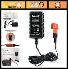 12V Ride-On Vehicle Charger, Red 2-Pin Connector, Compatible with Kids' Cars