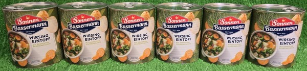 3,31€/Kg) 6X Sonnen Bassermann Wirsing Eintopf Mit GeräUchertem Fleisch (6X800G)-image
