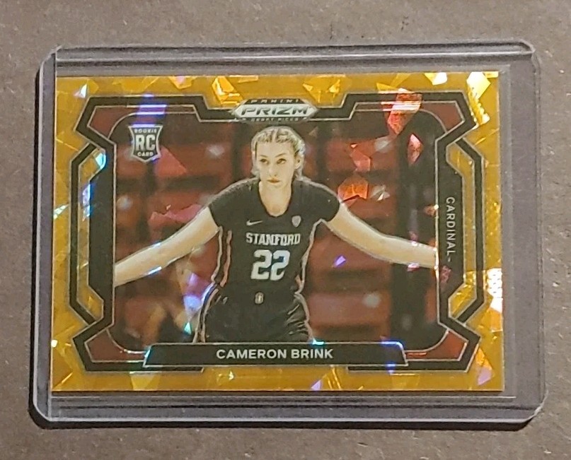 Cameron Brink Rookie Card Orange Ice Variation 2024 Prizm Draft Picks #89
