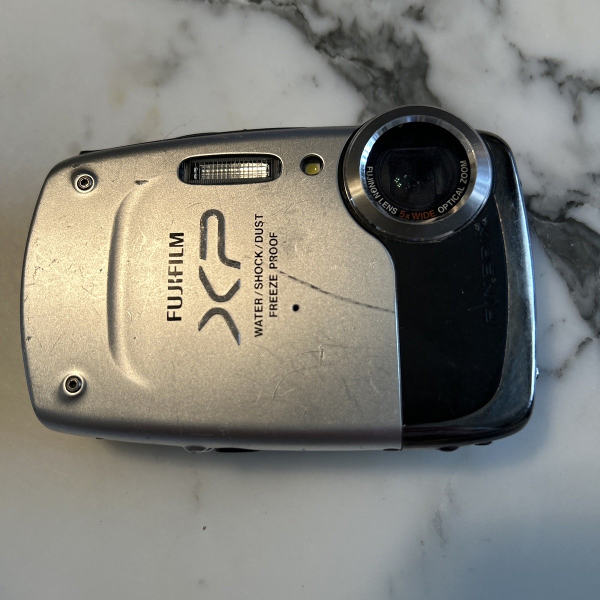 Fujifilm FinePix XP20 Digital Camera Silver (No Charger And SD