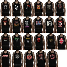 COLLECTION OF CLASSIC PUNK ROCK MEN'S TANK TOP