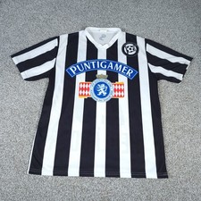 Vintage SK Sturm Graz #25 Hierländer Soccer Jersey Mens L Austria Made in Italy