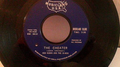 Bob Kuban & The In-Men,Musicland,''The Cheater''US,7''45,1965 pop rock,bb, Mint-
