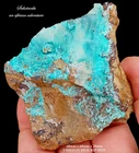 Paradsasvarite and chalcedony - Skorpion mine Namibia