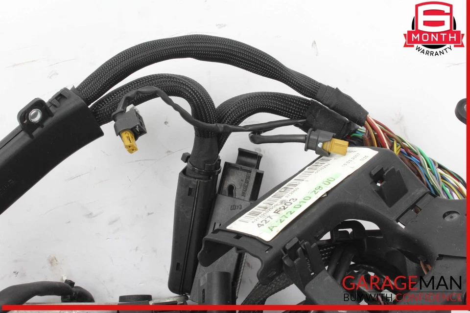 07-12 Arnés de cableado de motor Mercedes W209 CLK350 C350 2721590125 FABRICANTE DE EQUIPOS ORIGINALES Foto 2 de 4