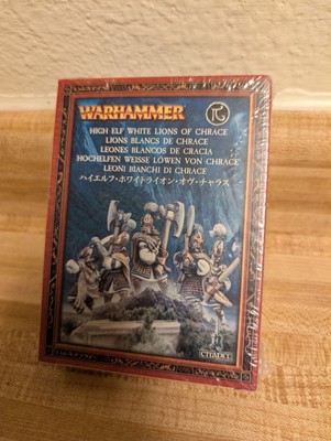 warhammer fantasy high elf white lions Of Chrace 5x