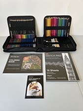 Shuttle Art 103PCS Drawing Kit Professional Sketch Drawing Supplies Color Pencil