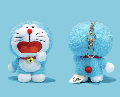 100% Doraemon & Friends in Tokyo Plush Keychain mascot snot bubble