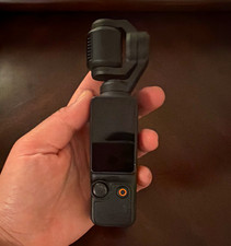 DJI Osmo Pocket 3 Compact Digital Camera, Black, LCD Screen, USB-C