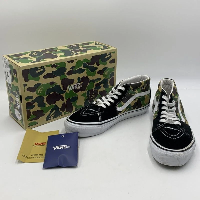 BAPE x Vans Sk8- 83 Mid ABC Camo for sale | eBay