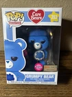 Funko POP! Animation: Care Bears - Grumpy Bear (Flocked) #353 BoxLunch Exclusive