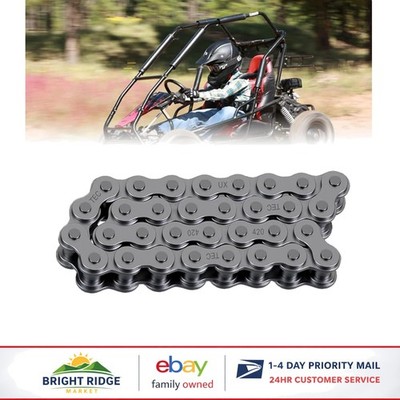 Go Kart 420 Chain 32 Link for Off-Road Vehicles, Power Transmission Component