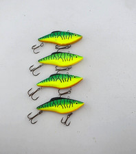 (4) Berkley Frenzy Rattl’r 1/2 oz Lipless Crankbait Fishing Lures Lot of 4