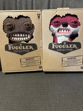 Fuggler Lot Of 2 Chase Mr Buttons W Glow In Dark Teeth Suspicious Fox
