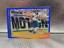 2023 Panini Rookies & Stars - Jalen Hurts #MM-14 /5 BLUE Man In Motion 🔥