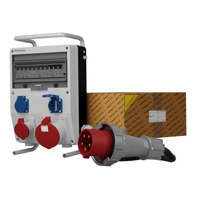 Stromverteiler TD-S/FI 1x63A 1x16A 2x230V SKHU Kabel Doktorvolt® 0304 - Bild 1 von 3